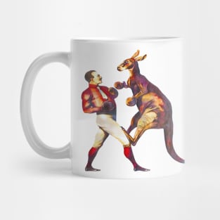 Kangaroo Boxing Mug
